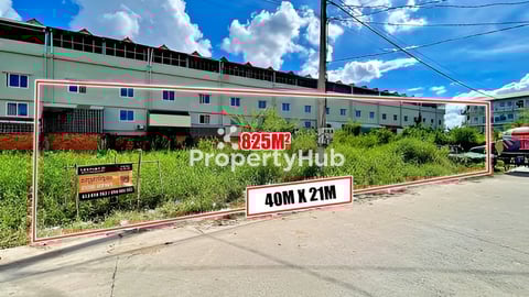 🏘 ដី សម្រាប់ជួល នៅជិតបុរីហុងឡាយក្រោយផ្សារលូប្រាំ