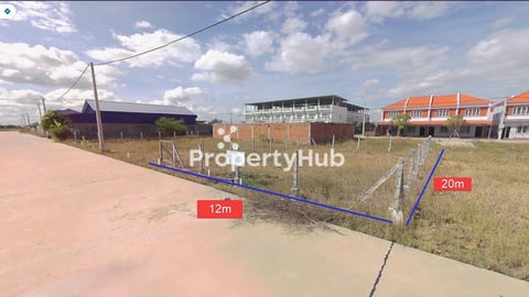 ដីលក់ ក្នុងគម្រោងដីឡូតិ៍ និងបុរីK7 (សង្កាត់​ស្នោរ ខណ្ឌកំបូល)