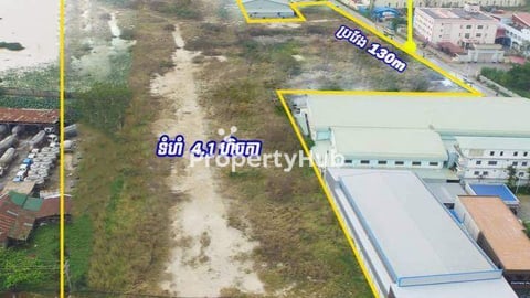 Prime 4 Hectare Strategic Land for Sale along National Road 3