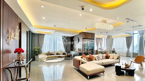 4BR Duplex Penthouse of 474 sq.m. with Private Garden for $2.470M - Tonle Basak,