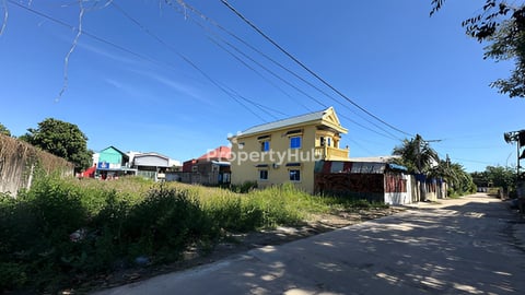 ដីលក់បន្ទាន់ ផ្លូវមុខ5m , ផ្លូវក្រោយ5m ខណ្ឌព្រែកព្នៅ