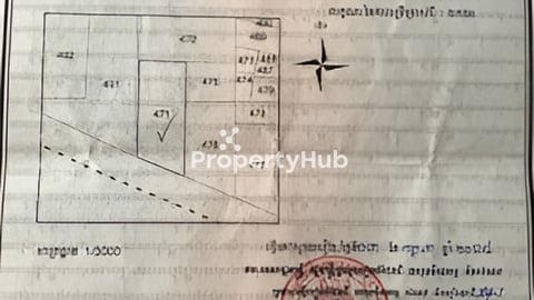 ដីលក់ប្លង់រឹង ទំហំ5427m2