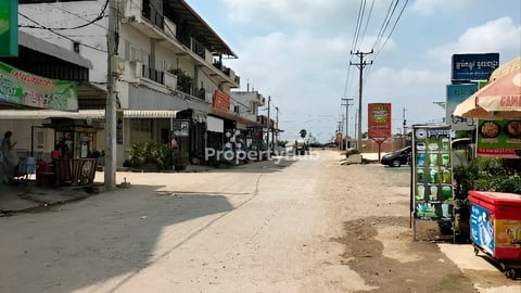 ដីលក់តំបន់ផ្សារទួលពង្រជិតផ្លូវ50ម