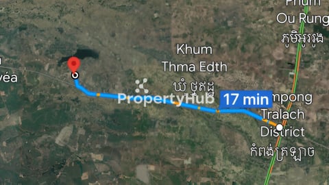 ដីកសិដ្ធានលក់​​44ម៉X200ម៉ តំលៃ120000$​(លក់ឡៃឡុងចុះថ្លៃនៅសល់85000$)​ រឺដូរនឺងឡាន។