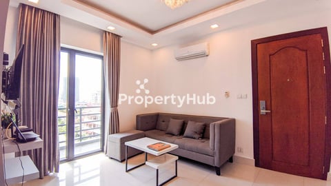 Spacious 2-Bedroom Apartment for Rent Near Fun Mall, Toul Kork