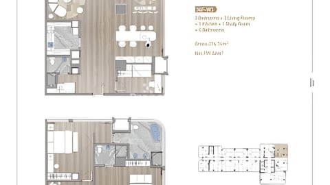 Duplex Penthouse 4 bedrooms - Koh Norea