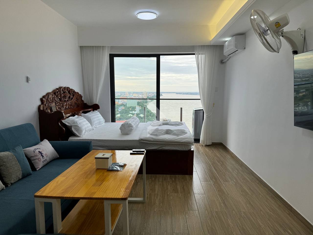 Studio 1 chambre 47 m² en Sangkat Chroy Changvar, Cambodge