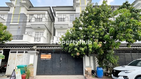 🏘 វីឡាភ្លោះ (Twin Villa) សម្រាប់ជួល ក្នុងបុរី លឹមឈាងហាក់ចំការដូង(មុខសួន)
