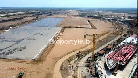 Land near New Phnom Penh Airport for sale(1,561m2)$93,660