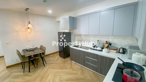 High floor (12th Floor) 2 Bedroom Apartment for Rent in BKK1