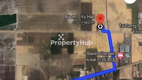 Bavet (巴域．木牌．柴桢）1号路上．近巴域市政府．PTT加油站旁