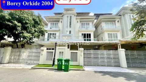 ✅Twin Villa For Rent in Borey Orkide 2004