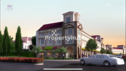 Shop house borey Orkide 6A កាច់ជ្រុងផ្លូវចូល