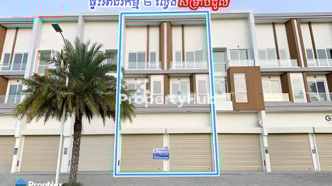 2 Shophouses for rent in Borey Orkide Polchentong