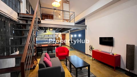 Loft-Style One Bedroom available for Rent in BKK