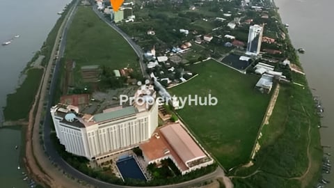 Fresh Air Studio Apartment with Balcony – Chroy Chongva Riverside