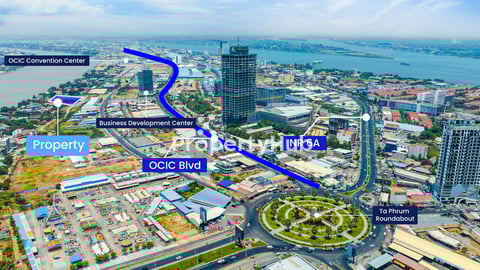 Prime Riverfront Land for Sale in Chroy Chongvar