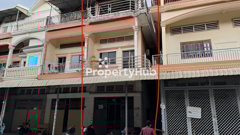 ផ្ទះល្វែងលក់​ បុរីសឡា​ ផ្ទះកែងមានដួងហែម