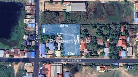 Strategic Land for Lease in Prek Ho at 2400 sqm Ta Khmau