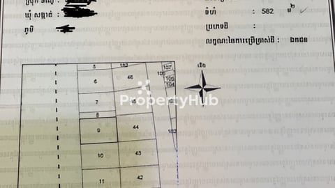 ដីលក់ បន្ទាន់ ត្រូវការប្រាក់ និង ចុះតម្លៃ បានតិចតួច ១ម៉ែត្រការេ 3300$