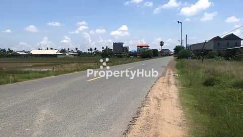 ដីលក់បន្ទាន់ (20x38m) ជាប់ផ្លូវ30mក្រោយរោងចក្រCPផ្លូវជាតិលេខ4