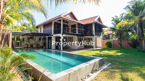 Villa with Pool for Rent in Siem Reap, Svay Dangkum area