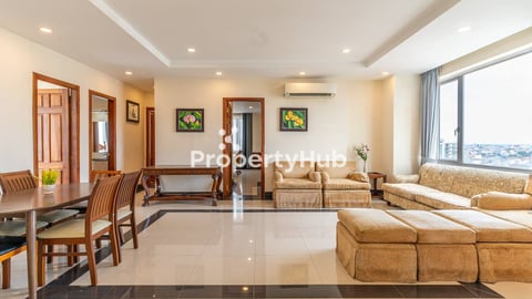 Spacious 3-Bedroom Apartment with Full Furnish in BKK1 Available for Rent