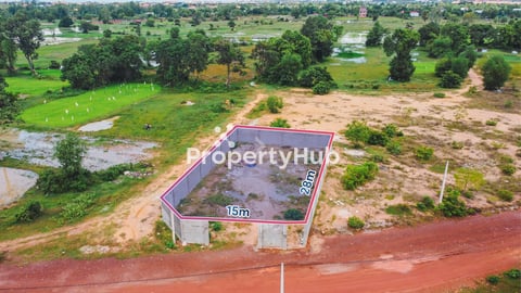 Land for Sale near Street 60m Area