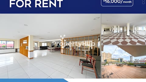 🏢Building office space for rent at Sang kak Tonle Bassac (OF-116)