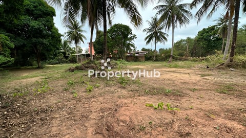 ដីទល់មុខសមុទ្រ 40x40 m beach front land