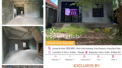 ផ្ទះលក់ តម្លៃទន់ៗ (ចរចាបានច្រើន)