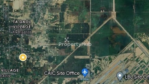 043: ដីកណ្តាលស្ទឹង 1ha ជិតក្រវ៉ាត់3 Airport