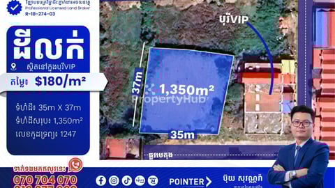 ដីលក់នៅក្នុងបុរីVIP