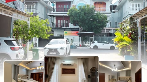 ផ្ទះវីឡាភ្លោះសម្រាប់លក់ (Ruby Villa)  📍ទីតាំង: បុរី វីមានភ្នំពេញ 598