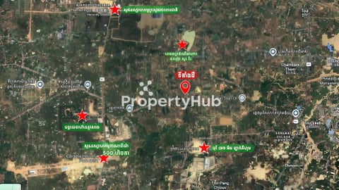 ដីលក់ឬជួល លើផ្លូវកៅស៊ូ៣០ម៉ែត្រ ជាប់រោងចក្រ ជិតតំបន់សេដ្ឋកិច្ចពិសេសកាណាឌីយ៉ាផ្លូវ 51