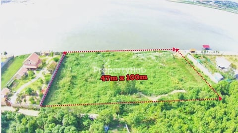 ដីជាប់ទន្លេរលក់ 47m x 100