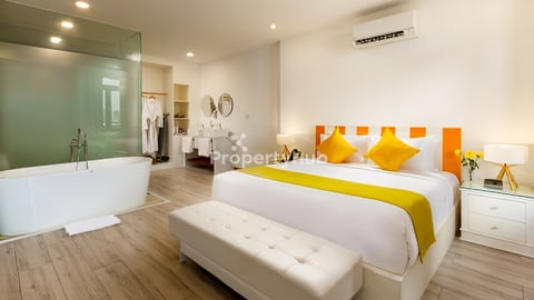 Modern Chic Suite King/Twin With Balcony, បន្ទប់គ្រែធំមួយ/គ្រែពីរ