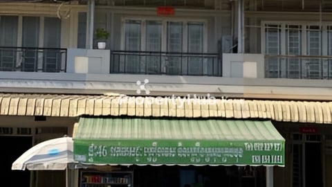 ផ្ទះអាជីវកម្មលើផ្លូវរដ្ឋ15m សម្រាប់លក់នៅបុរីហាយធិច2 ផ្ទះបែរមុខទៅទិសខាងកើតនៅសង្កា