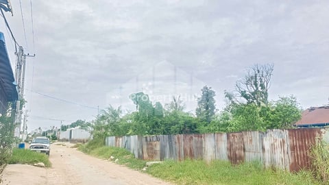 Land for Sale along concrete road, near Prek Ho River & National Road 2