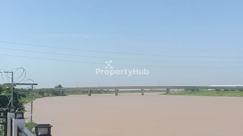 ដីលក់ (ជាប់ផ្លូវបេតុង & ទន្លេ) លើកោះអន្លង់ចិន (ជិតក្រវ៉ាត់ក្រុង 3)