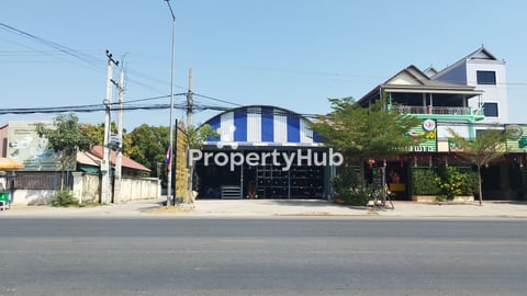Small Warehouse Land Plot for Sale Along National Road 1