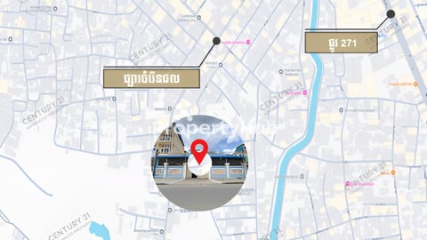 🏘 ផ្ទះល្វែង សម្រាប់ជួល នៅជិតផ្សារចំរើនផល