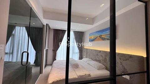 𝐅𝐨𝐫 𝐑𝐞𝐧𝐭: 1BR Time Square 3 - Toul Kork[ ខុនដូ1បន្ទប់គេងសំរាប់ជួលនៅទួលគោគ