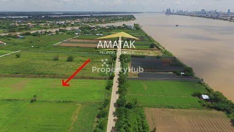 ដីជាប់ទន្លេរមុខ2 លក់តម្លៃល្អសមរម្យ!