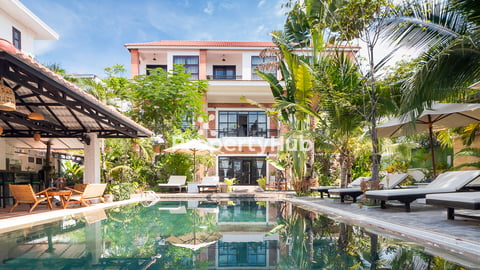 Boutique Hotel 10-Bedrooms for Rent in Siem Reap City 