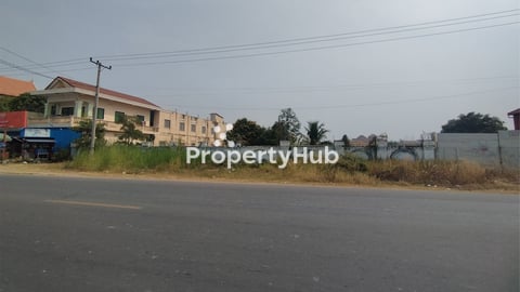 Prime 6,369 sqm Land for Sale Along National Road 1, Khan Chbar Ampov