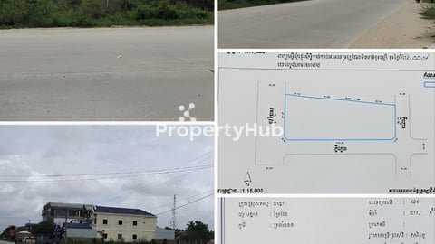 ដីកែងលក់បន្ទាន់លើផ្លូវព្រៃសរ