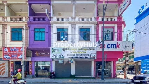 Commercial Building for Rent in Svay Dankum area