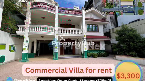 🏡 វីឡាសម្រាប់ជួល – សង្កាត់ចតុមុខ | Daun Penh