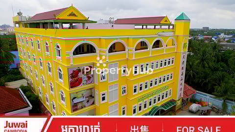 អគារធំជាងគេបំផុតក្នុងក្រុងតាខ្មៅត្រូវលក់បន្ទាន់